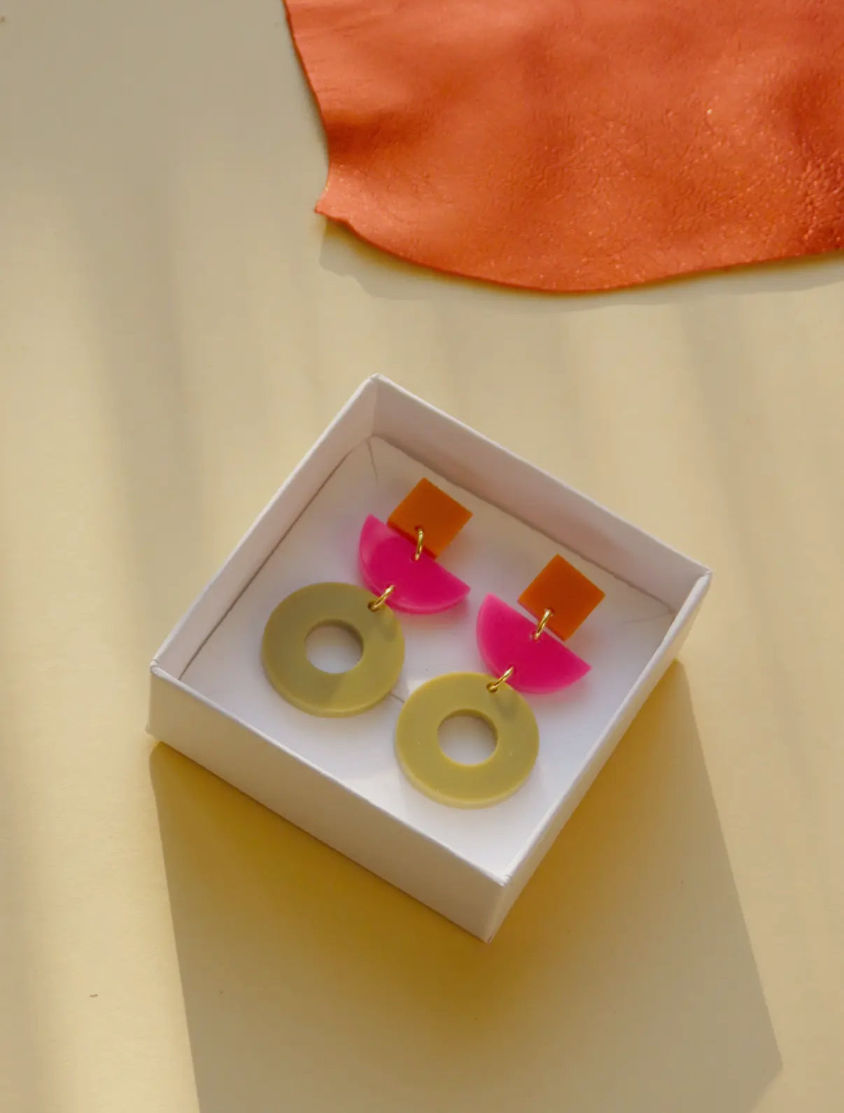 Earrings Colorful Géométrie