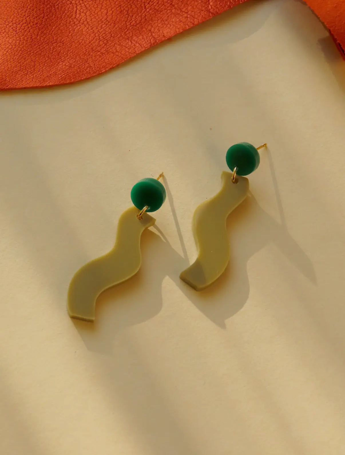 Earrings Colorful Wave