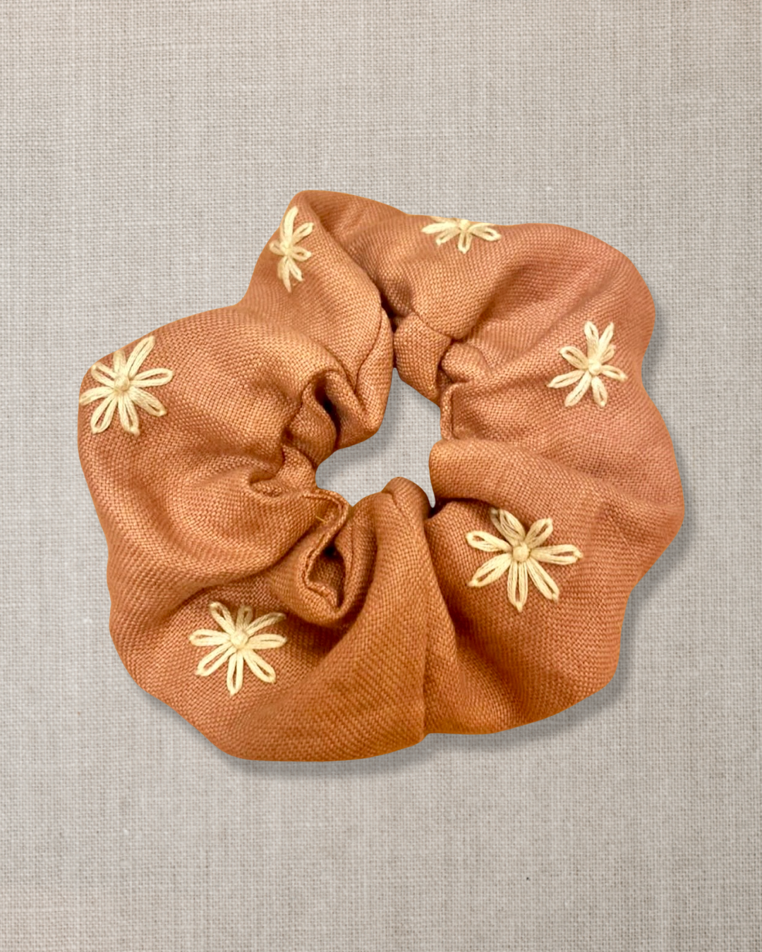 Scrunchie With Flowers