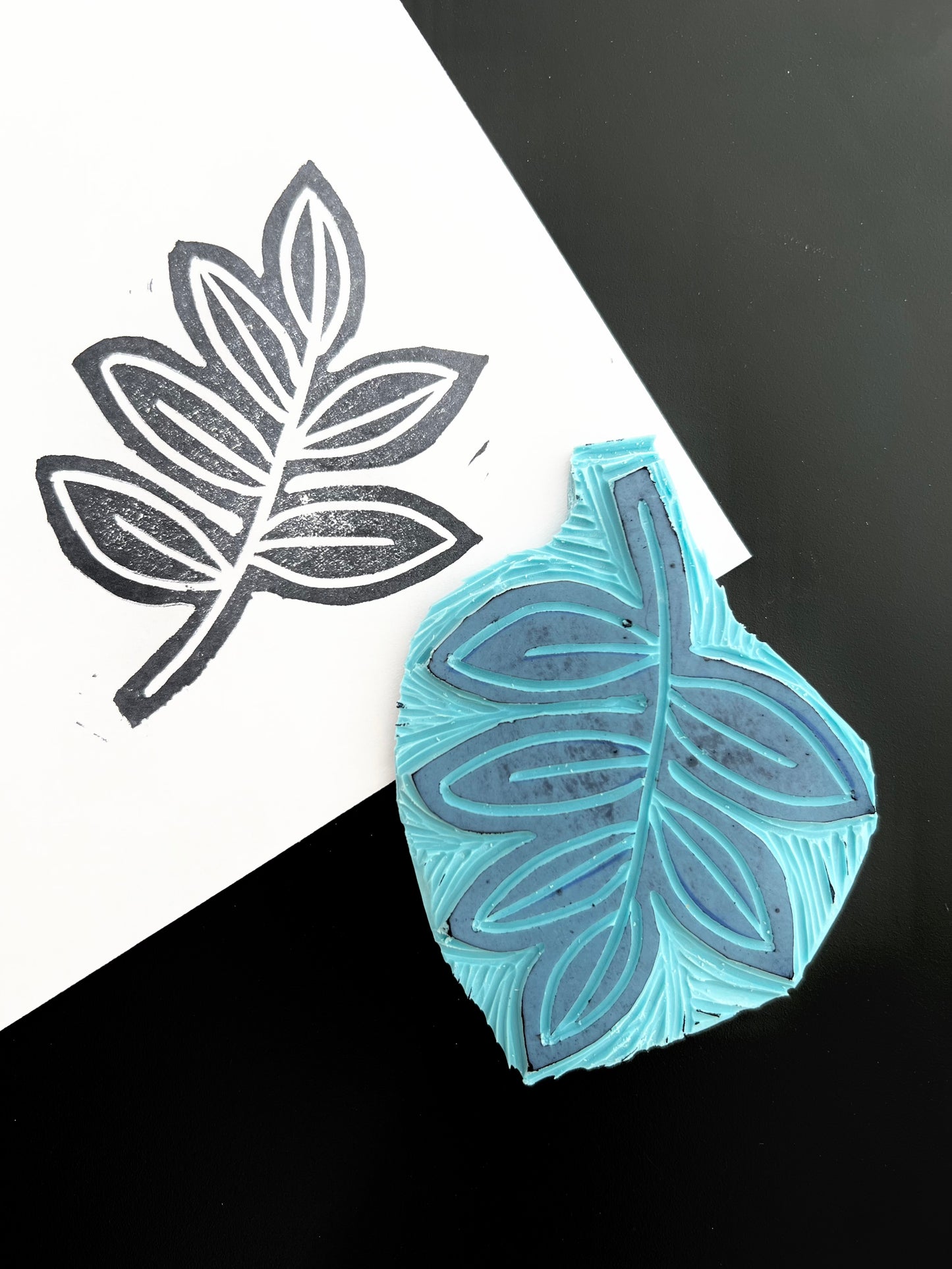 Workshop Create Your Individual Stamp For Textile Or Paper Printing // by appointment
