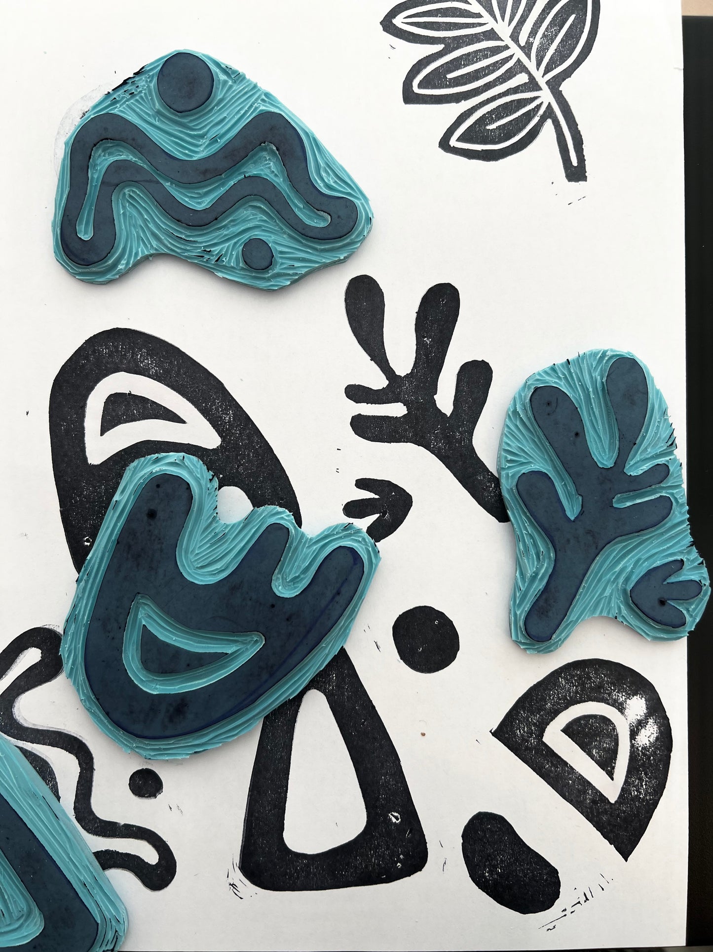 Workshop Create Your Individual Stamp For Textile Or Paper Printing // by appointment