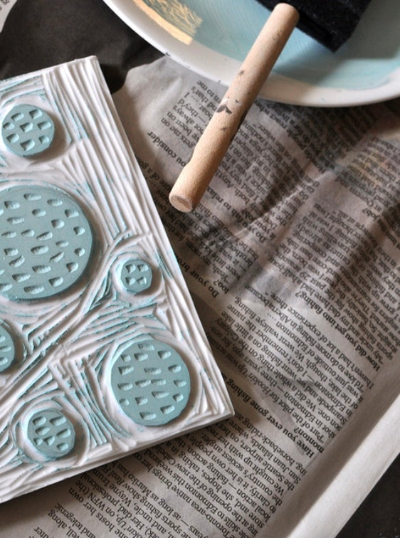 Workshop Create Your Individual Stamp For Textile Or Paper Printing // by appointment