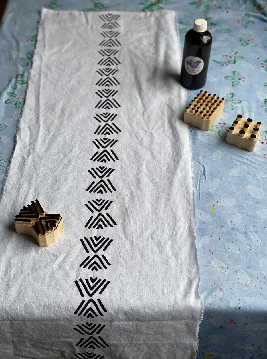 Workshop Textile Blockprint by Carla Walser // by appointment