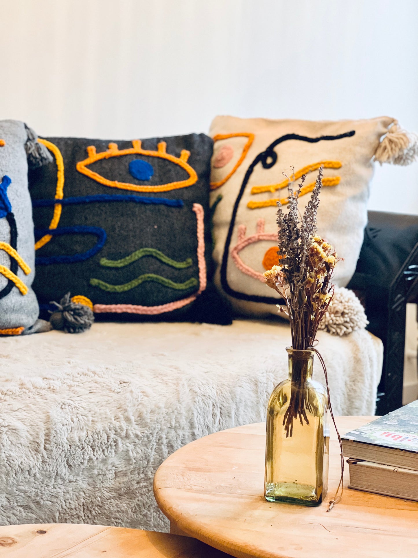 Berber Pillow with Tassels