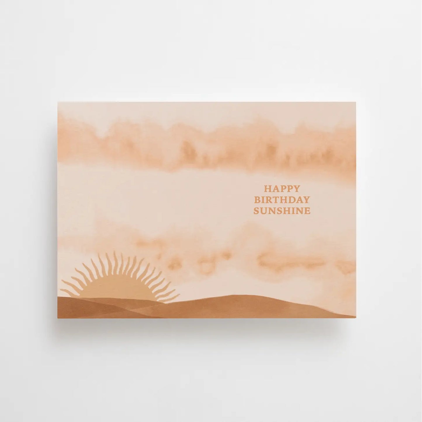 Post Card Happy Birthday Sunshine