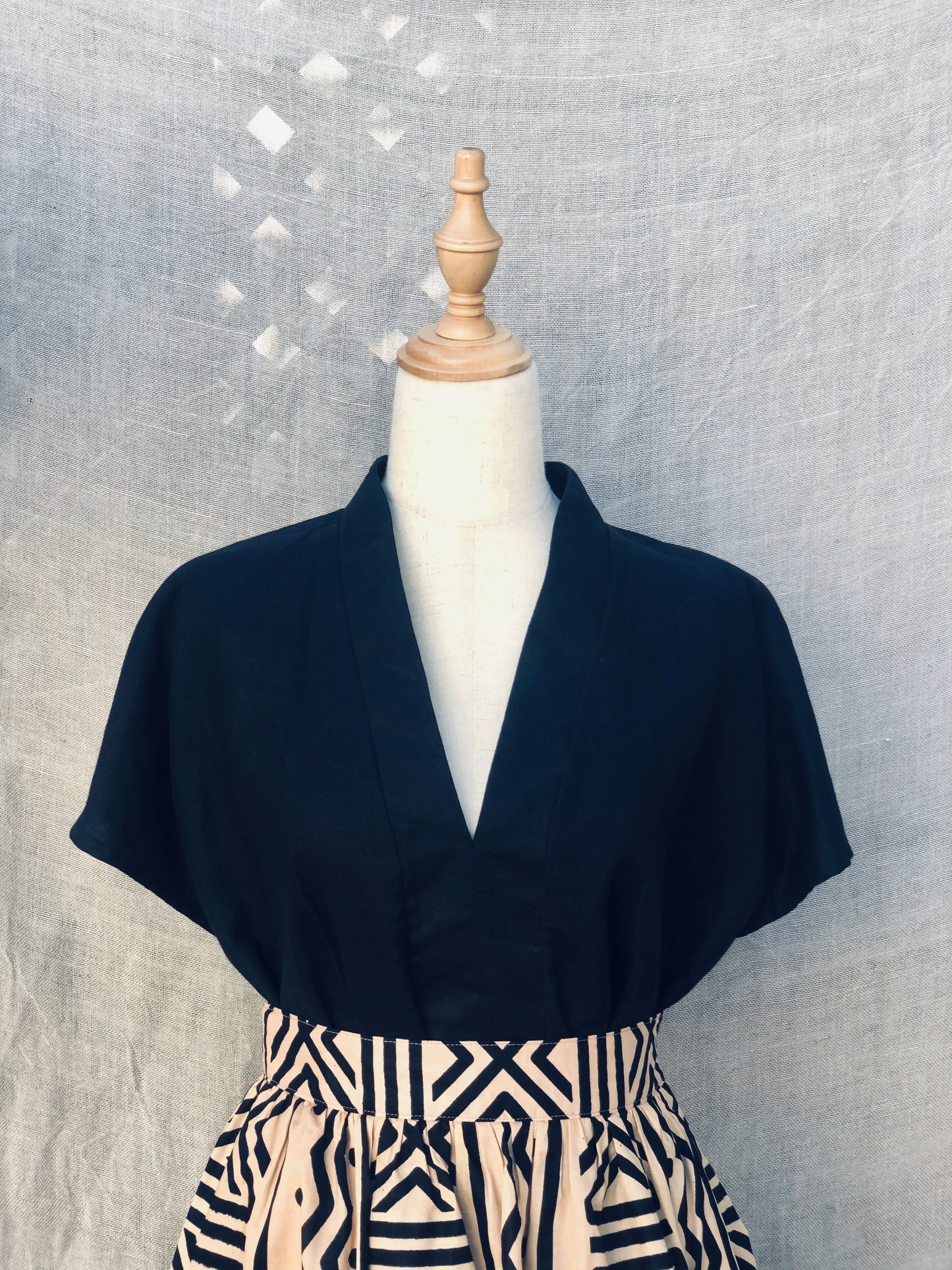 Caftan Top Oum Linen