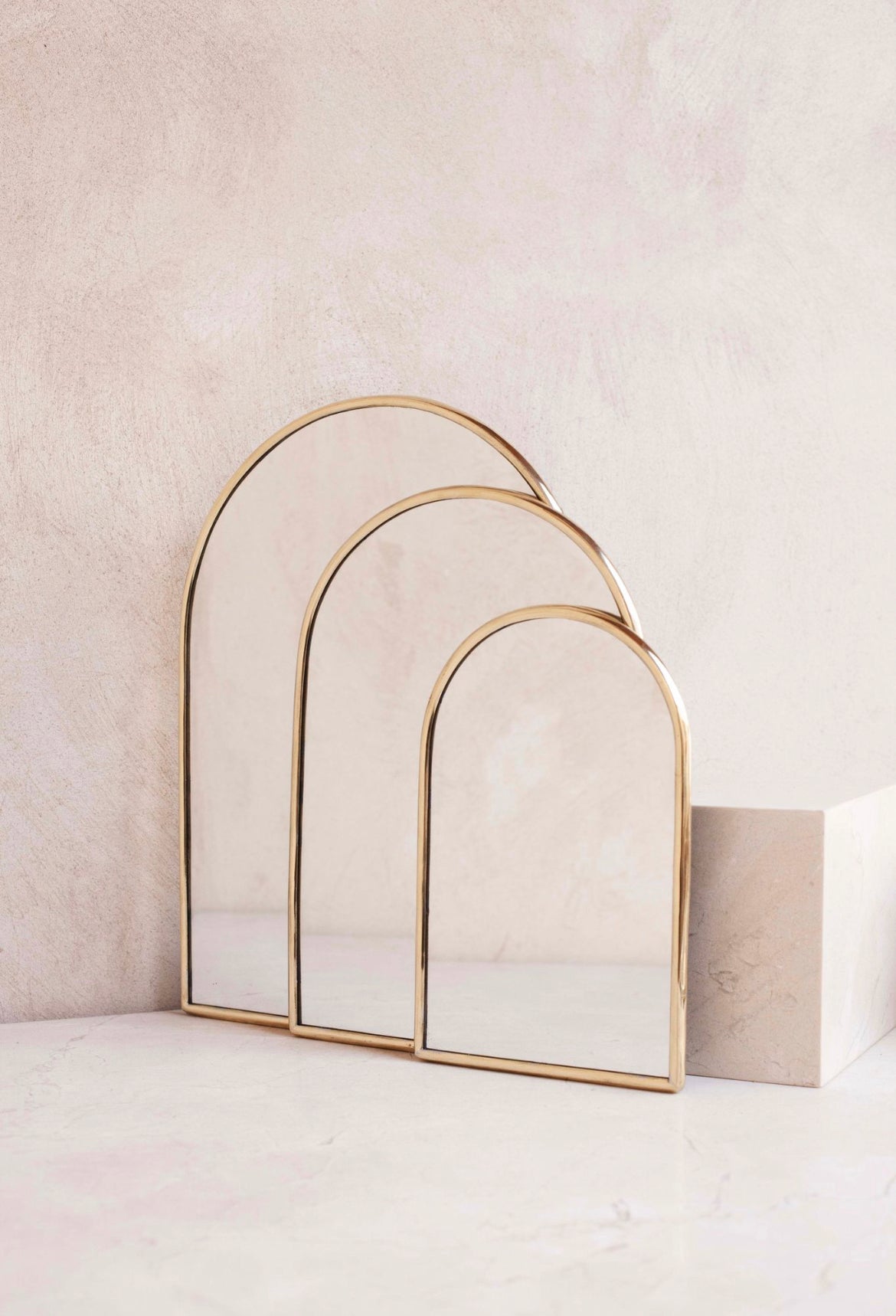 Mirror Brass Bab