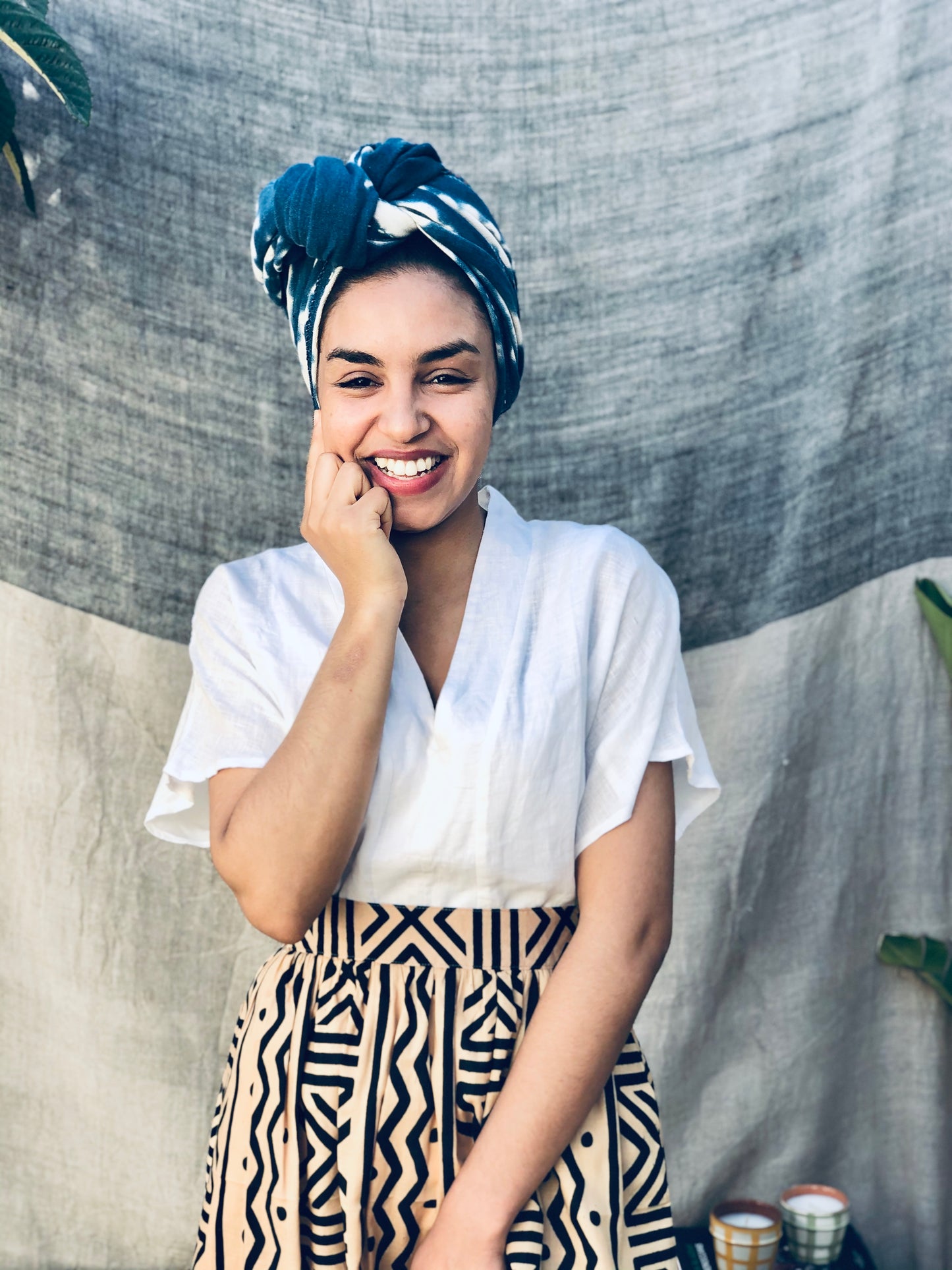 Caftan Top Oum Linen