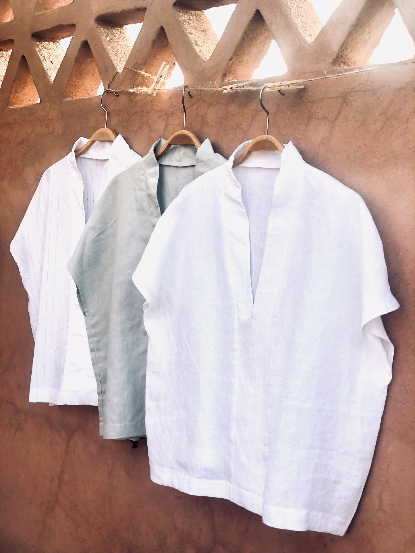 Caftan Top Oum Linen