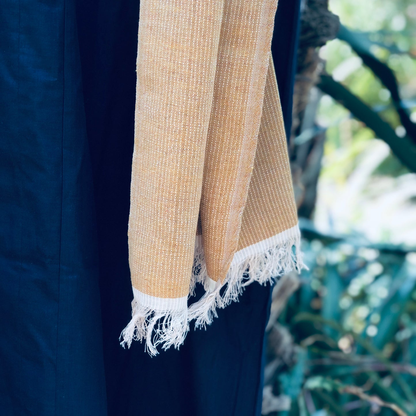 Linen Scarf Striped