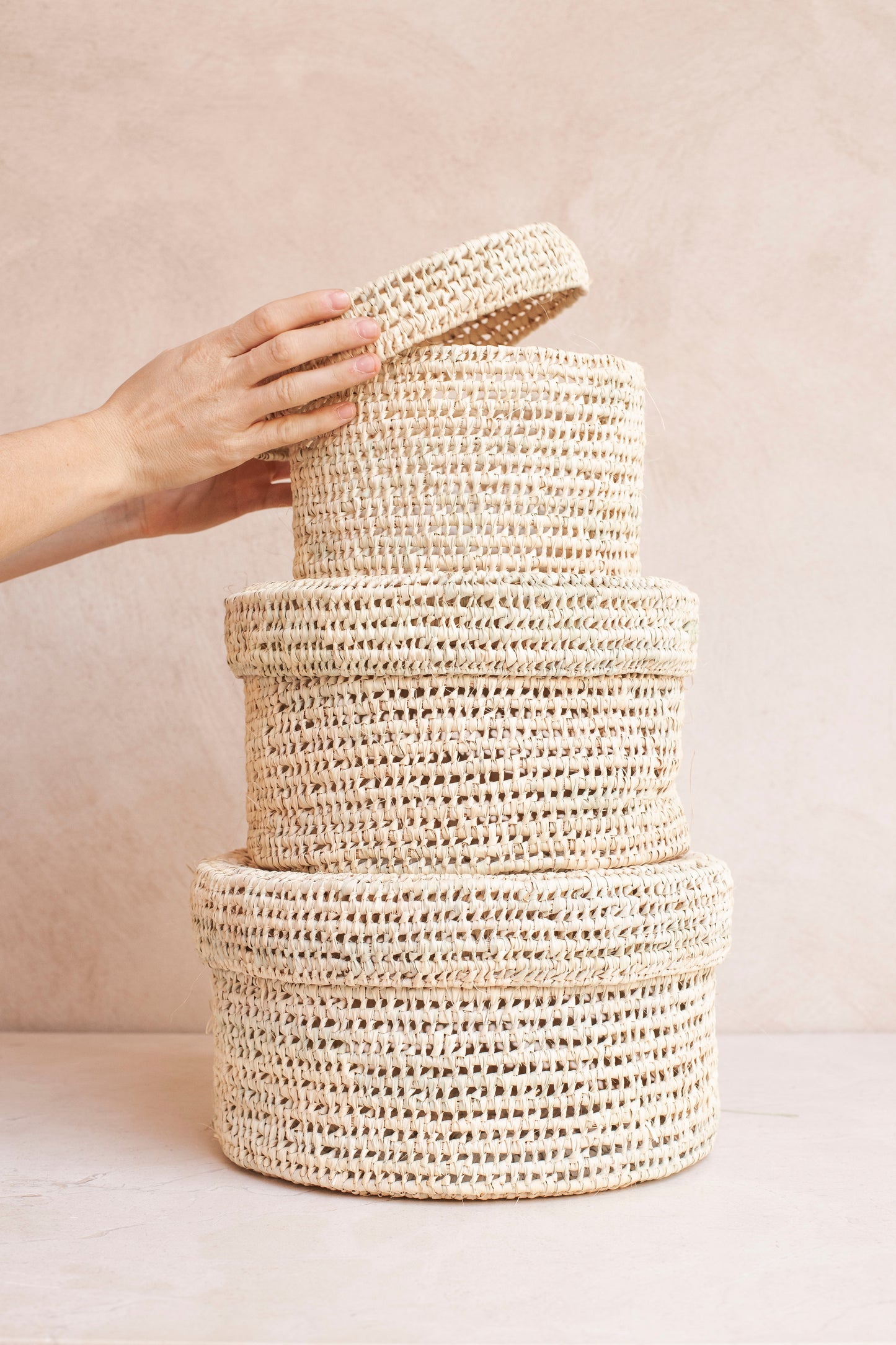 Raffia Boxes