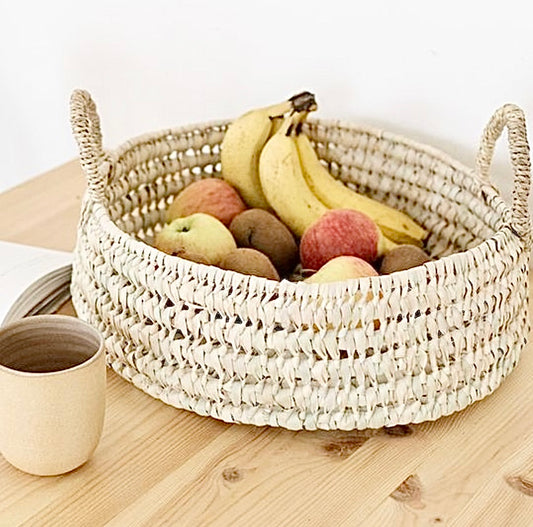 Raffia Fruit Basket